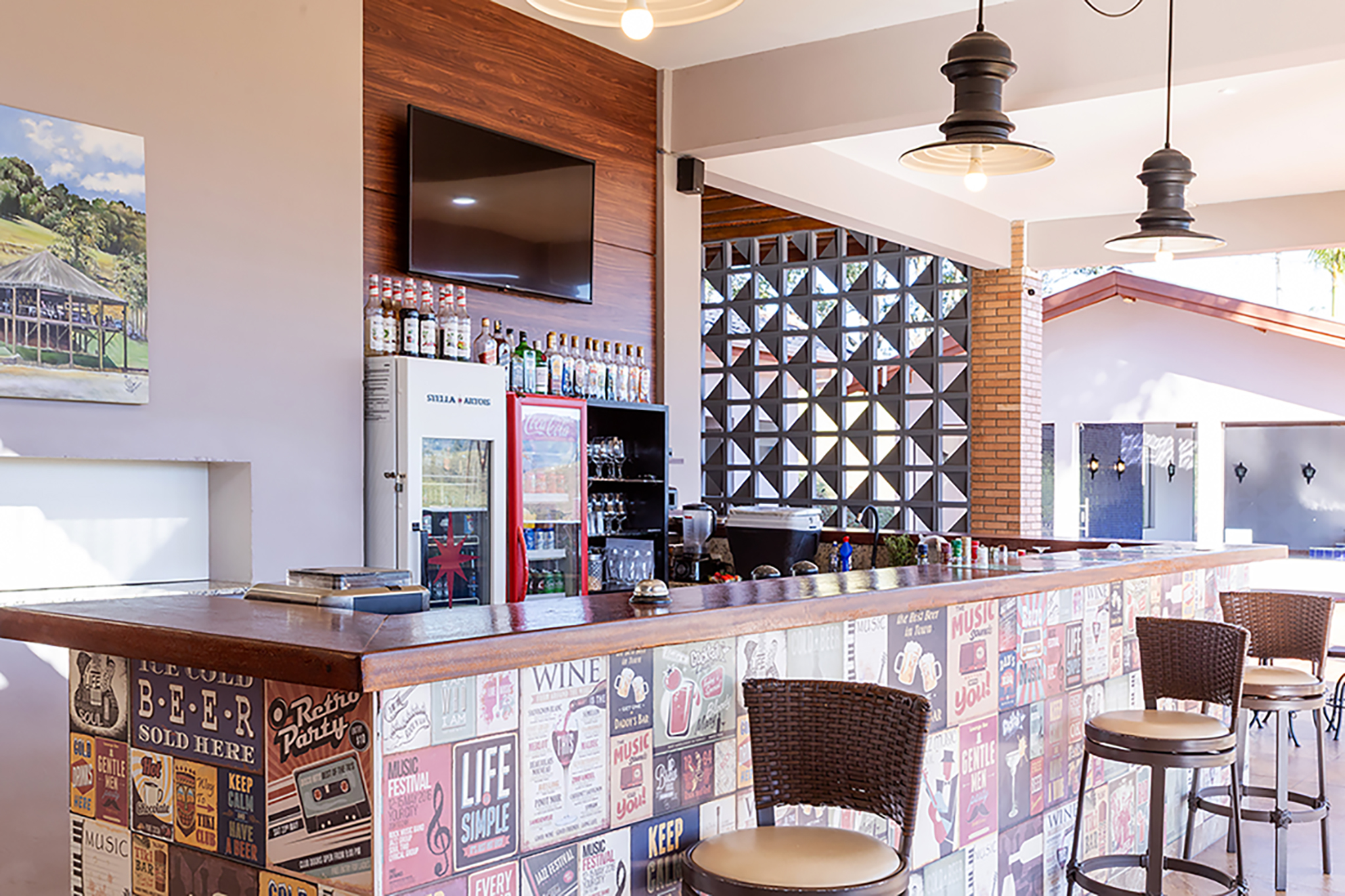 Bar da pousada